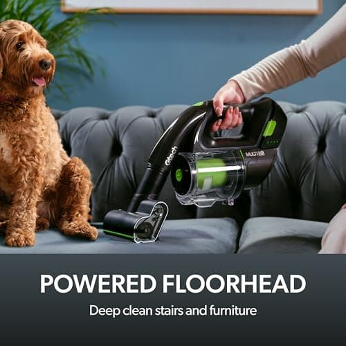 Gtech Multi MK2 K9 Cordless Handheld Vacuum Cleaner - Portable Vacuum Cleaner for Car, Home, and More - Reinforced with Lightweight Aluminum - Rechargeable - Pet Vacuum 8