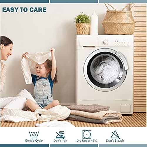 2 Pack Twin Waterproof Mattress Protector Deep Pocket Mattress Cover, Soft Breathable Mattress Pad, Fitted Noiseless Waterproof Bed Cover Stretch to 19" 7