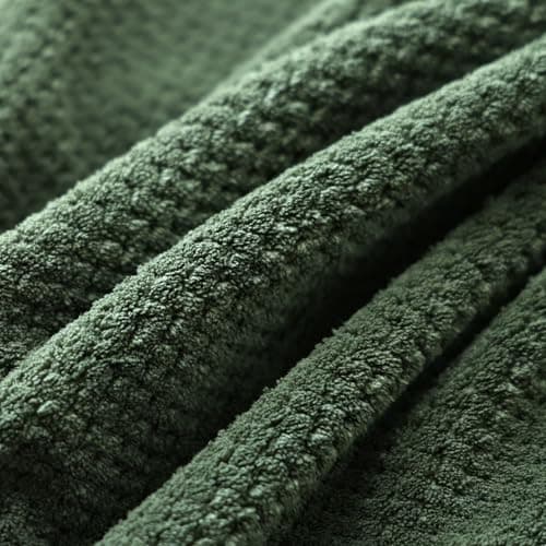 Akzpe 40x80 Inches Bath Sheets Towels for Adults Oversized Bath Towels Extra Large Luxury Super Soft Absorbent Quick Dry Microfiber (Olive Green,6PCS) 6