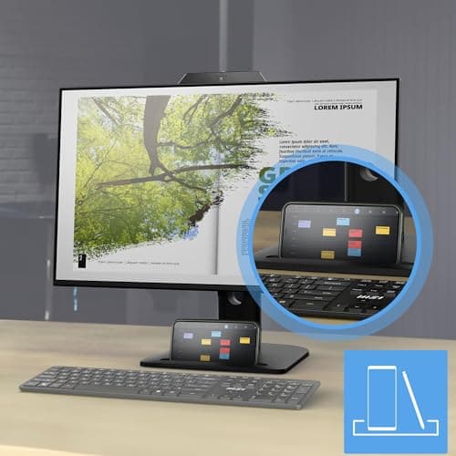 MSI PRO MP272PMG, 24-inch IPS 1920 x 1080 (FHD) Computer Monitor, 120Hz, Webcam, Adaptive-Synch, EPEAT Silver, HDMI, DisplayPort, VGA Port, VESA Mountable, Tilt, Height Adjustable, Speaker, 1ms, Black 7