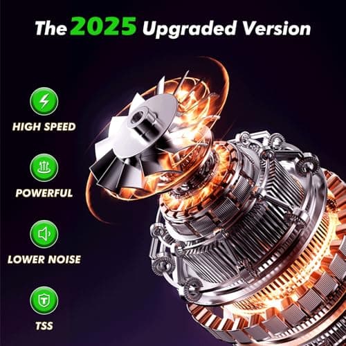 Electric Pressure Washer - 4500 PSI, 2.8 GPM High Power Washer Electric Powered with 35FT Power Cord, 4 Nozzles, Foam Cannon for Cleaning Cars, Driveways, Patios, Gardens, and Outdoor Surface, Green 3