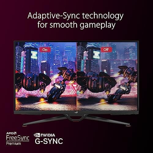 ASUS ROG Swift 38” 4K HDMI 2.1 HDR DSC Gaming Monitor (PG38UQ) - UHD (3840 x 2160), 144Hz, 1ms, Fast IPS, G-SYNC Compatible, Speakers, FreeSync Premium Pro, DisplayPort, DisplayHDR600, 98% DCI-P3 5