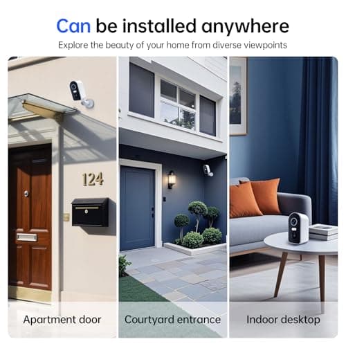 KKB 4G LTE Cellular Security Camera Built-in SIM Card, No WiFi Security Cameras Indoor with PIR Motion Detection, 2K Wireless Outdoor Battery Camera Without Internet, Color Night Vision, 2-Way Audio 8