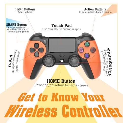 Kids Toys Projector with 275+ Games, Mini Portable Projector With Wireless Controller, Eye-Safe HD Display, 270° Rotation, All-in-One Educational Learning & Entertainment Birthday Gifts for Kids 5