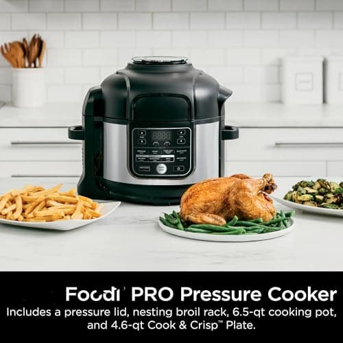 Foodi 10‑in‑1 6.5‑Qt Pro Pressure Cooker & Air Fryer with TenderCrisp Technology, Precise Heating & Family‑Sized Capacity (OS300) 7