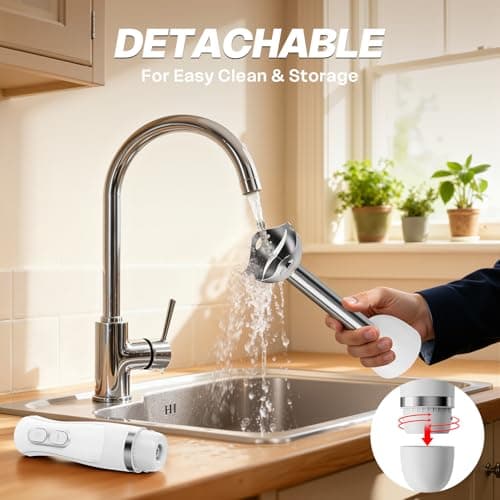 Turelar Immersion Blender Handheld, Corded Electric Blenders Portable Stick Mixer with 2 Mixing Speed and Stainless Steel Blades Emulsifier for Effortless Blending Soup, Smoothies, Puree or Baby Food 5