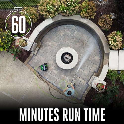 EGO Power+ Electric Pressure Washer, 3200 PSI Power Washer, Includes (2) 56V 6.0Ah Batteries and Charger - HPW3204-2 5