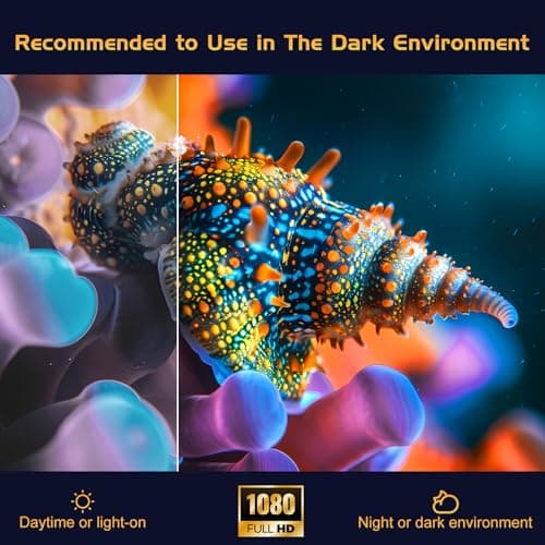 【Netflix Officially Licensed】TMY Projector with Built in Apps, 1080P Movie Projector with WiFi and Bluetooth, Electric Focus & Auto Keystone, 270° Rotatable Outdoor Projector for Phone/PC/HDMI/USB 9