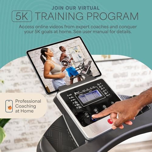 LifePro Foldable Treadmill for Home, Compact Electric Space Saver with Incline Folding Treadmill for Walking, Jogging, Running (0.6-6.3 MPH), Portable and Convenient for Home Use 5