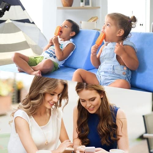 Mini Wireless WIFI Camera Hidden Spy HD Cameras Small Home Indoor Outdoor Security Camara Security Camera Nanny Body Pet Dog Cam Motion Detection Function Built-in Battery House Cams Night Vision 6