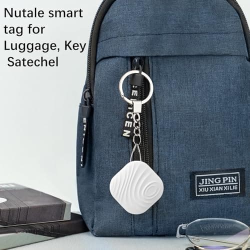 Nutale Findthing Key Finder Smart Tag 4-Pack - Bluetooth Tracker Item Locator with Key Chain - Both iOS and Android Compatible for Keys Pet Wallets Backpacks and Tablets (4-Coffee) 7