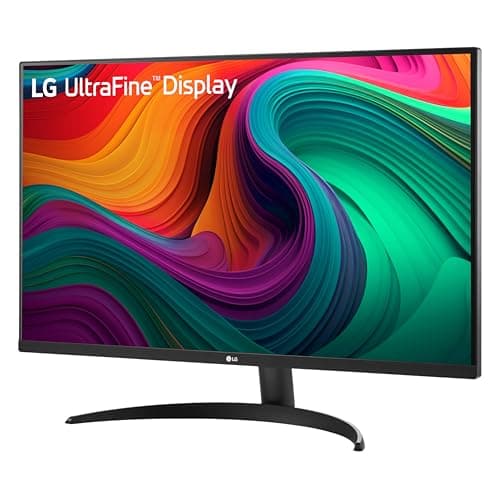 LG 32UR500K-B Ultrafine 32-inch 4K UHD (3840x2160) Computer Monitor HDR10 Built-in Speaker x2 OnScreen Control Reader Mode Flicker Safe Borderless Design HDMIx2 DisplayPort Black 6
