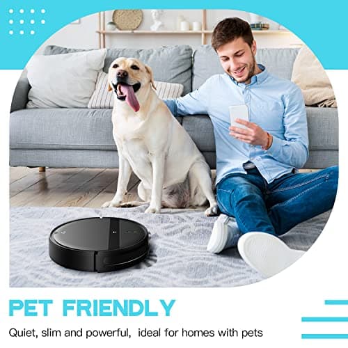 Kilgone Robot Vacuum, App/Alexa Control, Smart Robot Vacuum Cleaner, 5