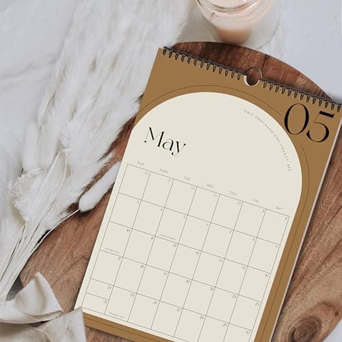 Aesthetic 2026 Wall Calendar - Runs Until December 2026 - The Perfect Wall Hanging Calendar Planner for Easy Organizing 7