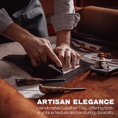 Gifts for Men Dad Husband from Daughter Son Wife, PU Leather Wireless Charging Station and Valet Tray, Easter Present Stocking Stuffers, Boyfriend Anniversary Birthday Gifts for Him 6