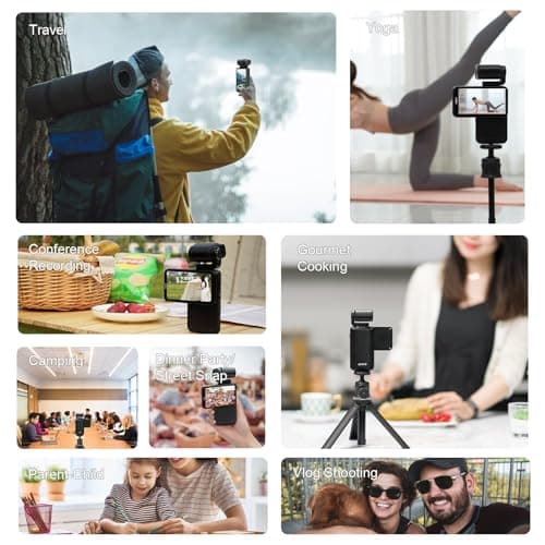 ORDRO 5K Video Camcorder, M3 48MP UHD 4K/60fps Handheld Digital Camera, 3.5'' Rotatable IPS Screen 3250mAh Battery WiFi IR Night Vision Camera with 64G Card for YouTube Vlogs 8