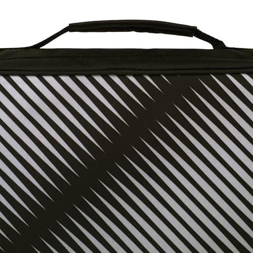 Five Star Zipper Binder, 2 Inch 3-Ring Binder with Round Rings, 5-Tab Expanding File, 380 Sheet Capacity, Black (72536) 5