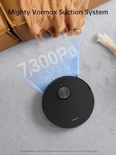 DREAME L30 Ultra Robot Vacuum, 136°F Hot Water Mop-Self-Cleaning, Mops Self-Drying, Mop-Extend, Raising, Refilling, Auto-Empty, 7,300Pa Suction, AI Action and 3D Navigation 6
