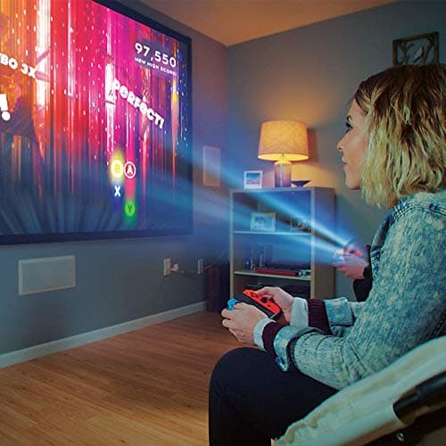 Miroir M631 Ultra Pro Portable 1080p Projector, 700 Lumen, 120” Image, Includes Streaming Stick, Home Theater, Gaming, USB – C Charge Video (M631 + Streaming Stick) 8