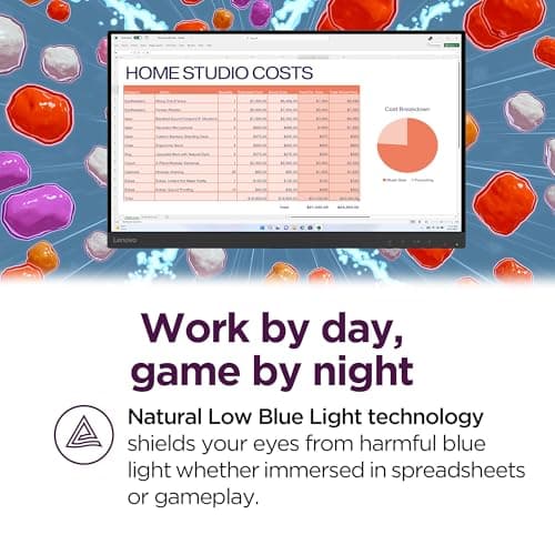 Lenovo D27-40 - All-in-One Monitor - 27" FHD Display - 75Hz Refresh Rate - Natural Low Blue Light - AMD FreeSync™ - 0.4ms MPRT - Raven Black - Tilt Stand 3