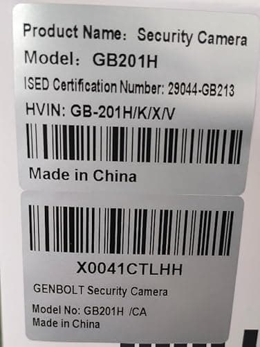 GENBOLT PTZ WiFi Security Camera Outdoor with Dual Lens, CCTV Surveillance with Dual View, Cloud Storage Upgraded with Color Night, Auto Tracking Humanoid Detection [DC&PoE] 9