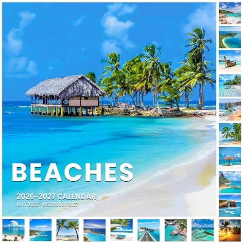 Calendar 2026-2027 - 18 Month Wall Calendar 2026-2027 JUL 2026 - DEC 2027, 2026-2027 Wall Calendar, Large Blocks, Calendar Wall for Office School Home Organizing & Planning, 12" x 24"(open)
