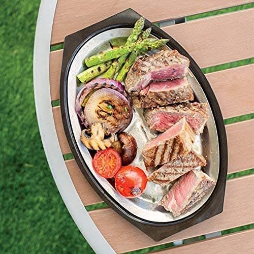 Nordic Ware Indoor/Outdoor Sizzling Steak Server 7