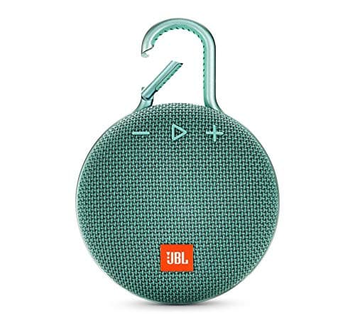 JBL CLIP 3 - Waterproof Portable Bluetooth Speaker - Teal (Renewed)