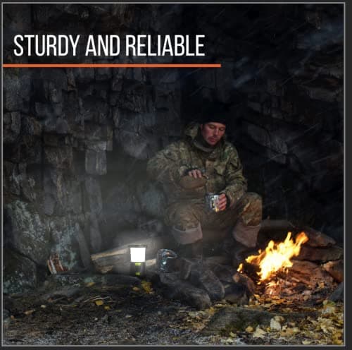 Internova 2000 Lumen LED Camping Lantern, Longest Lasting Battery Lantern, Powered & Operated with Infinite 360 Degree Light Control 6