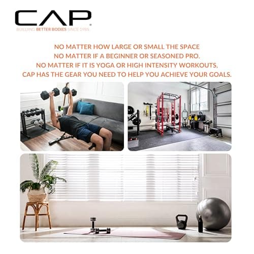 CAP Barbell 3-Tier Dumbbell Rack – Heavy-Duty 1,000 lb Dumbbell Storage Rack for Home or Garage Gym – Weight Rack for 5–75 lb Dumbbell Sets 7