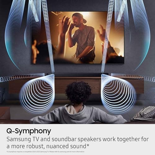Samsung Q-Series Soundbar HW-Q900F 7.1.2 ch Subwoofer (2025 Model) Smart Integration, Wireless Dolby Atmos, Q-Symphony 8