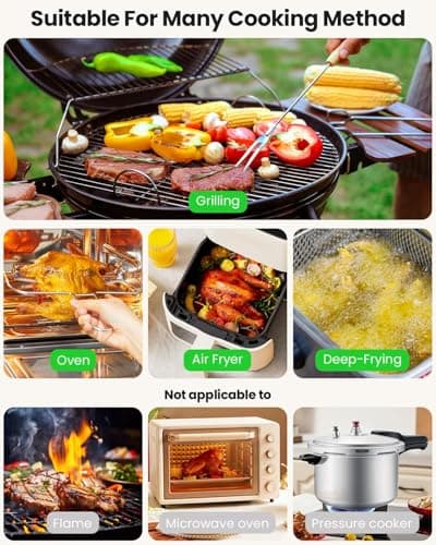 UNERVER Wireless Meat Thermometer with WiFi Unlimited Range - Ultra Thin Probe with 6 High Accuracy ±0.5°F Sensors, Digital Bluetooth Base, Login-Free Smart App, Ideal for Smoker, Oven, Rotisserie 8