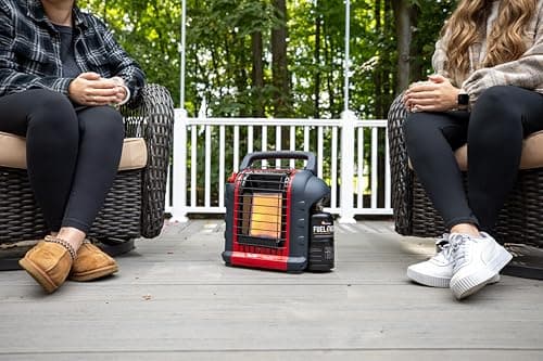 9,000 BTU Portable Buddy Radiant Propane Heater 16