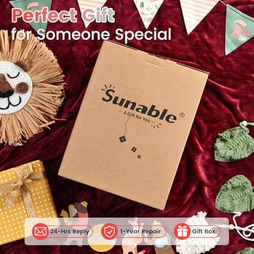 Sunable Heated Electric Blanket - Machine Washable Blanket with Time Settings 10 Heat Settings Queen Size 84×90 inches Burgundy -Velvet 6