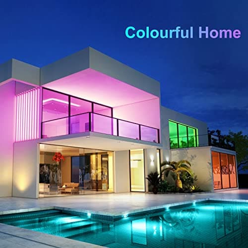 CHARKEE LED Lights for Bedroom 100 ft, Color Changing LED Strip Lights with 44-Key Remote, 24 Volt RGB SMD2835 Tape Lights for Bedroom, Room Decor, Indoor, IG, TikTok, DIY(44key Remote) 6