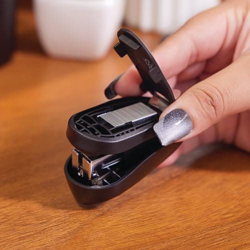 Swingline Tot Mini Stapler, 12 Sheet Capacity, Jam Free, includes 1000 Staples and Built-In Staple Remover, Black (79171) 5