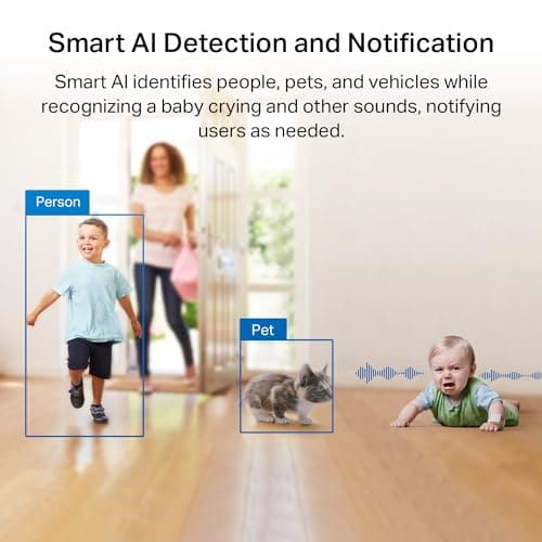 TP-Link Tapo 2K QHD Pan/Tilt Wi-Fi Camera | Apple HomeKit | Physical Privacy Mode | Color Night Vision | Motion Tracking | 2-Way Audio | Local/Cloud Storage | Works w/Alexa&Google Home | (Tapo C225) 8