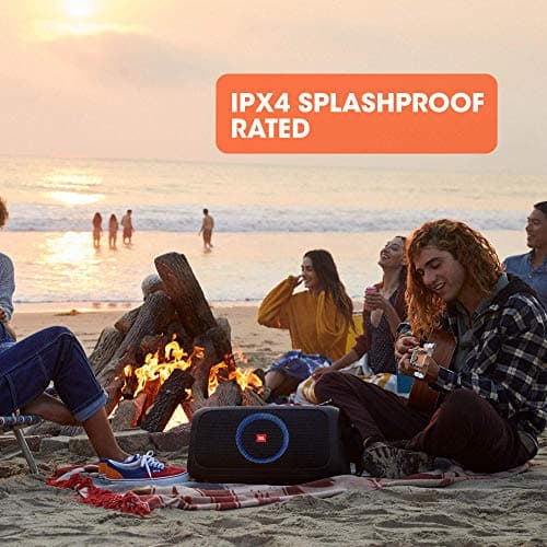 JBL PartyBox On-The-Go Portable Party Speaker with Built-in Lights Black (Renewed) 5