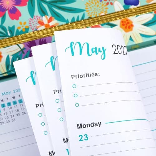 Planner 2026-2027 - Planner 2026-2027 Daily Weekly and Monthly, July 2026 - June 2027, 6.3’’ × 8.4’’, Inner Pocket, Hardcover, Perfect Daily Organizer 8