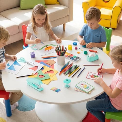 Teal Office Supplies, Teal Office Supplies and Accessories for Kids, Mint Green Stapler and Tape Dispenser Set for Women, Green Office Desk Accessories, Office Gift for Women, Office Lady, Coworkers 5