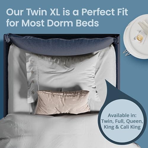 SafeRest Waterproof Twin XL Size Mattress Protector - Fitted with Stretchable Pockets - Machine Washable Cotton Blend Mattress Cover for Bed 9