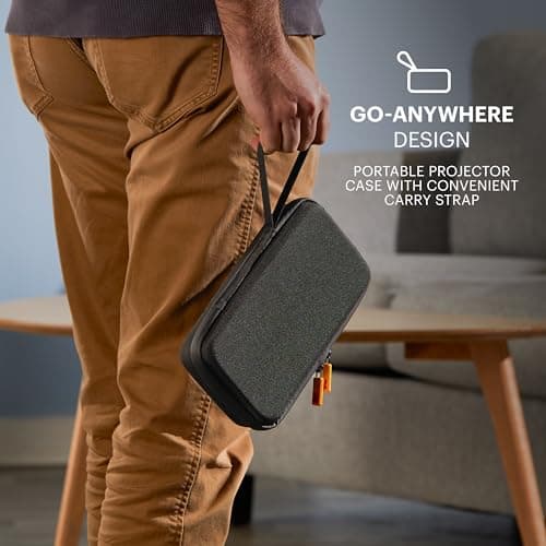 Kodak Luma 150 Wireless Mini Pico Projector – DLP, Supports 1080p, Built-in Speaker & Rechargeable Battery, HDMI/USB/microSD, Travel Case Included 7