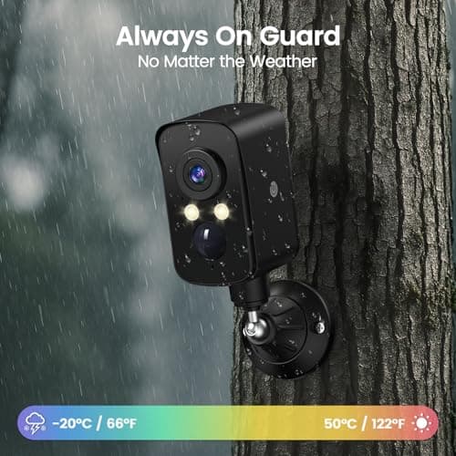 4G LTE Cellular Security Camera Wireless Outdoor, Magnetic, No WiFi Needed, 300° Pan, Solar Powered, Magnetic Mount 1-Min Install, SIM Included, PIR Motion & AI, 2K Night Vision, Lifetime 7-Day Cloud 9