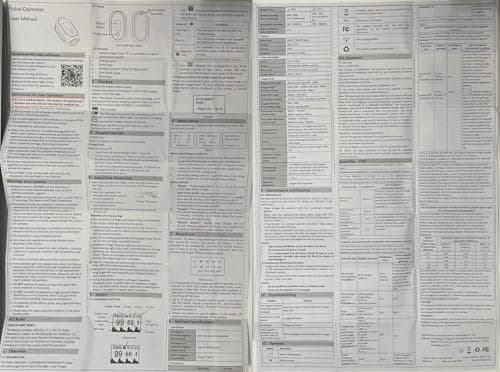 Rechargeable Pulse Oximeter Fingertip, Vibeat S6W Bluetooth O2 Monitor Finger with Real-Time Blood Oxygen Saturation & Heart Rate Tracking, Batteries and Lanyard Included 9