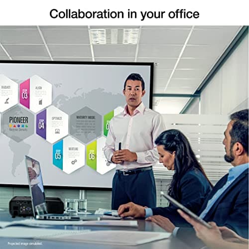 Epson Pro EX11000 3-Chip 3LCD Full HD 1080p Wireless Laser Projector, 4,600 Lumens Color Brightness, 4,600 Lumens White Brightness, Miracast, 2 HDMI Ports, Built-in 16W Speaker (Renewed) 6