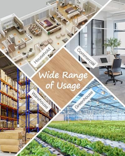 mifasol Humidifier Large Room, 5.3Gal/20L Whloe House Humidifiers for Home, Quickly & Evenly Humidify Larger Areas,Dual Mist Nozzles and Atomizers, Plant/Commercial/Greenhouse/Office, White 7