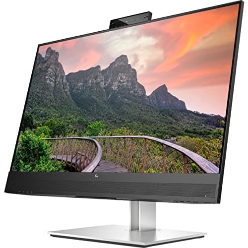 HP E27m G4 27" Class Webcam WQHD LCD Monitor - 16:9 - Black - 27" Viewable - in-Plane Switching (IPS) Technology - 2560 x 1440-300 Nit - 5 ms - Speakers - HDMI - DisplayPort - USB Hub
