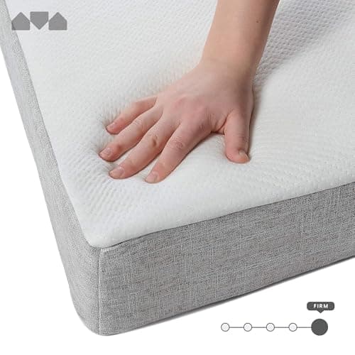 Milliard Memory Foam 5 Inch Narrow Cot Mattress,74" x 31" Cot for Bunk Bed, Daybed, Trundle, Or Bed Replacement, Narrow Trundle RV Compatible, Medium Firm Foam with Washable Cover (2 Pack) 6
