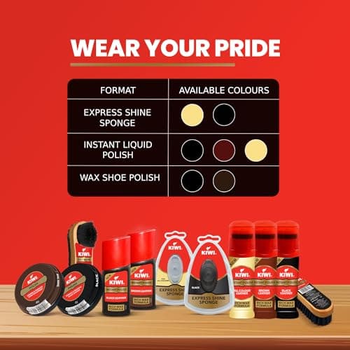 Kiwi Liquid Shoe Polish - 75 ml (Neutral) - India 7