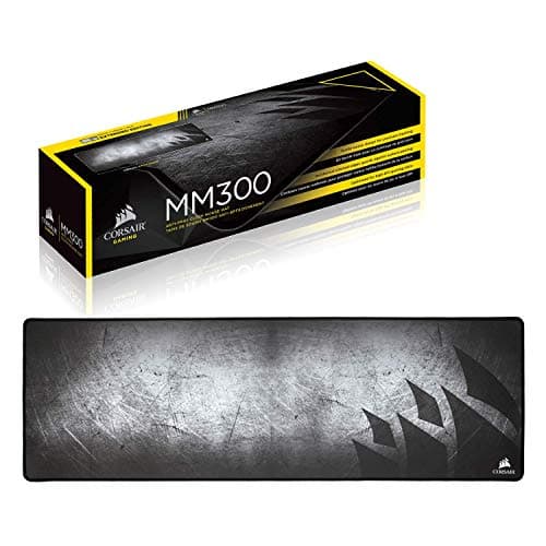 Corsair MM300 - Anti-Fray Cloth Gaming Mouse Pad - High-Performance Mouse Pad Optimized for Gaming Sensors - Designed for Maximum Control - Extended, Multi Color 7